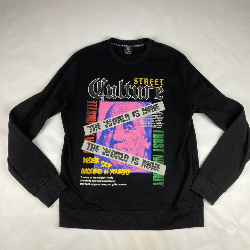 Switch Remarkable Street Culture Print Sweatshirt Size XL‎